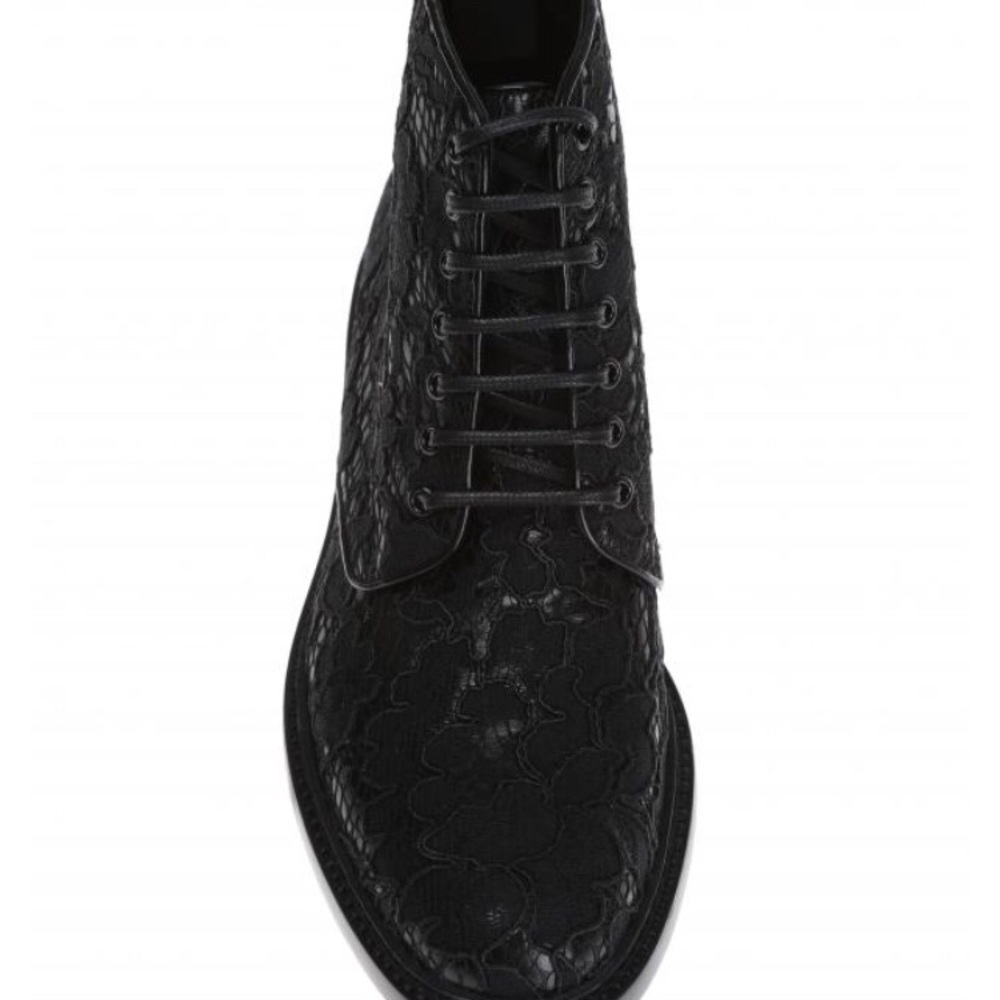 YSL combat boots